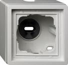 Gira Aufputz Geh_use 1fach Fl_chenschalter Reinwei§ 0061112