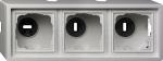 Gira Aufputz Geh_use 3fach Fl_chenschalter Reinwei§ 0063112