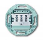 B+J TAE-Anschlussdose, 3x6 NFN, alpinwei§ 0243/04