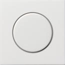 Gira Abdeckung Drehdimmer Fl_chenschalter Reinwei§ 0650112