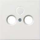 Gira Abdeckung Antennensteckdose Fl_chenschalter Reinwei§ 0869112