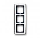 B+J solo¨,  Rahmen 3-fach, chrom glanz 1723-80G
