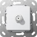 Gira SAT F Buchse Gender Changer Einsatz Reinwei§ 565003