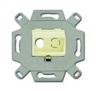B+J Kommunikations-Adapter Cinch cremewei§, wei§ 0263/11