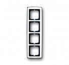 B+J solo¨,  Rahmen 4-fach, chrom glanz 1724-80G
