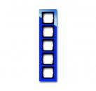 B+J Busch-axcent¨,  Rahmen 5-fach, blau 1725-288