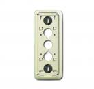 B+J Busch-Duro 2000® AP Montageplatte Verrastung 3-fach weiß 2609/03 APJ