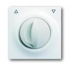 B+J impuls, Abdeckung fŸr Jalousieschalter/-taster, Drehgriff, alpinwei§ 1740 DR-74