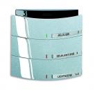 B+J Busch-triton¨ Sensoren fŸr KNX, Busch-triton¨, Bedienelement, 3/6-fach, MF/IR, alusilber 6320/30-83
