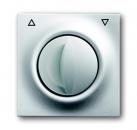 B+J impuls, Abdeckung fŸr Jalousieschalter/-taster, Drehgriff, alusilber 1740 DR-783