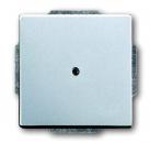 B+J future® linear, Blindzentralscheibe, alusilber 1742-83