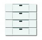 B+J future¨ linear, Wandsender WAVELINE 4-fach, studiowei§ 6733-84