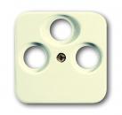 B+J Busch-Duro 2000¨ SI, Sat Abdeckung 3Loch wei§ 1743-03-212