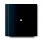 B+J impuls, Abdeckung fŸr Leitungsauslass, schwarz matt 1749-775