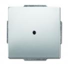 B+J pur edelstahl, Abdeckung fŸr Leitungsauslass, edelstahl 1749-866