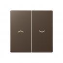 Jung A500 Jalousie Wippe Mokka A595PMO