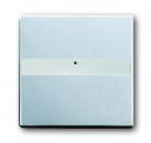 B+J future® linear, Kontroll Wippe mit Beschriftungsfeld, alusilber 1764NLI-83