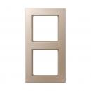 Jung A500 creation Rahmen 2fach Champagner AC582CH