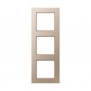 Jung A500 creation Rahmen 3fach Champagner AC583CH