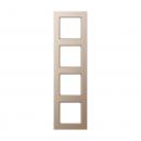 Jung A500 creation Rahmen 4fach Champagner AC584CH