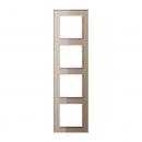 Jung A500 creation Rahmen 4fach Glas Champagner AC584GLCH