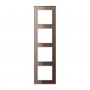 Jung A500 creation Rahmen 4fach Glas Mokka AC584GLMO