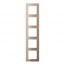 Jung A500 creation Rahmen 5fach Glas Champagner AC585GLCH