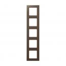 Jung A500 creation Rahmen 5fach Mokka AC585MO