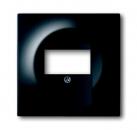 B+J impuls, Abdeckung fŸr TAE, schwarz matt 1766-775