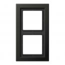 Jung LS990 Rahmen 2fach Anthrazit ALD2982AN