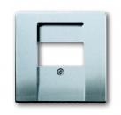 B+J future® linear, TAE LS Abdeckung, alusilber 1766-83