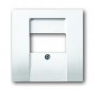 B+J future linear, TAE Abdeckung , studioweiß 1766-84