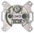 ASTRO GUT312 Sat-Dose 3Loch Durchgangsdose