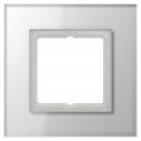 Jung LS plus Rahmen 1fach Glas Alpinweiß LSP981GLWW