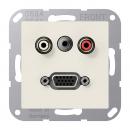 Jung Mediaanschluss MAA1072