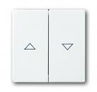 B+J future linear, Jalousie Wippen, studioweiß 1785JA-84