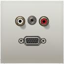 Jung Mediaanschluss MAES1072