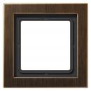 Jung LS990 Rahmen 1fach Messing Antik MED2981AT