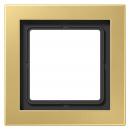 Jung LS990 Rahmen 1fach Messing Classic MED2981C