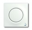 B+J impuls, Abdeckung fŸr Taster mit Symbol ""Klingel"", studiowei§ matt 1789 KI-774""