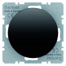 Berker R.1/R.3 Blindplatte  schwarz, glänzend 10092045
