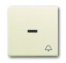 B+J future® linear, Wippe mit Symbol "Klingel", elfenbeinweiß 1789KI-82