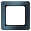 Berker Q.1 Rahmen 1-Fach anthrazit, samt 10116086