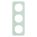 Berker R.1 Rahmen 3-Fach Glas, polarwei§ 10132109