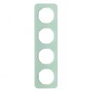 Berker R.1 Rahmen 4-Fach Glas, polarwei§ 10142109