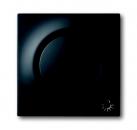 B+J impuls, Kappen, Abdeckung fŸr Taster mit Symbol ""Licht"", schwarz matt 1789 LI-775""