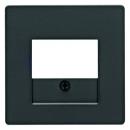 Berker Q.1/Q.3 TAE Abdeckung anthrazit, samt 10336086