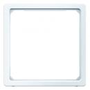Berker Q.1/Q.3 Passring  50 x 50 mm  polarweiß, samt 11096079