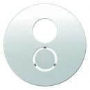 Berker R.1/R.3 Abdeckung Lautsprechedose polarweiß, glänzend 11962089