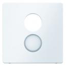 Berker Q.1/Q.3 Abdeckung Lautsprechersteckdose polarweiß, samt 11966089